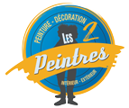 Logo Les 2 Peintres, travaux de peinture, décoration et ravalement de façade à Cholet